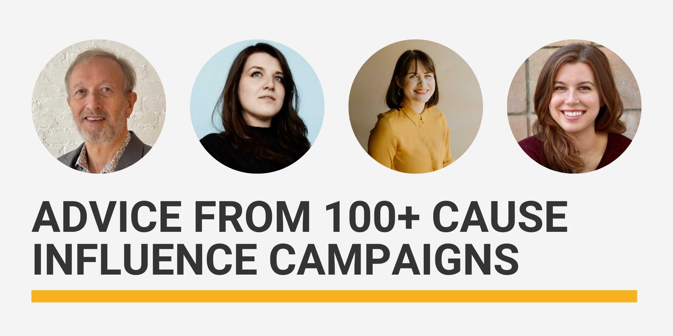 Cause Influence Insights: What We’ve Learned Creating Social Impact Campaigns