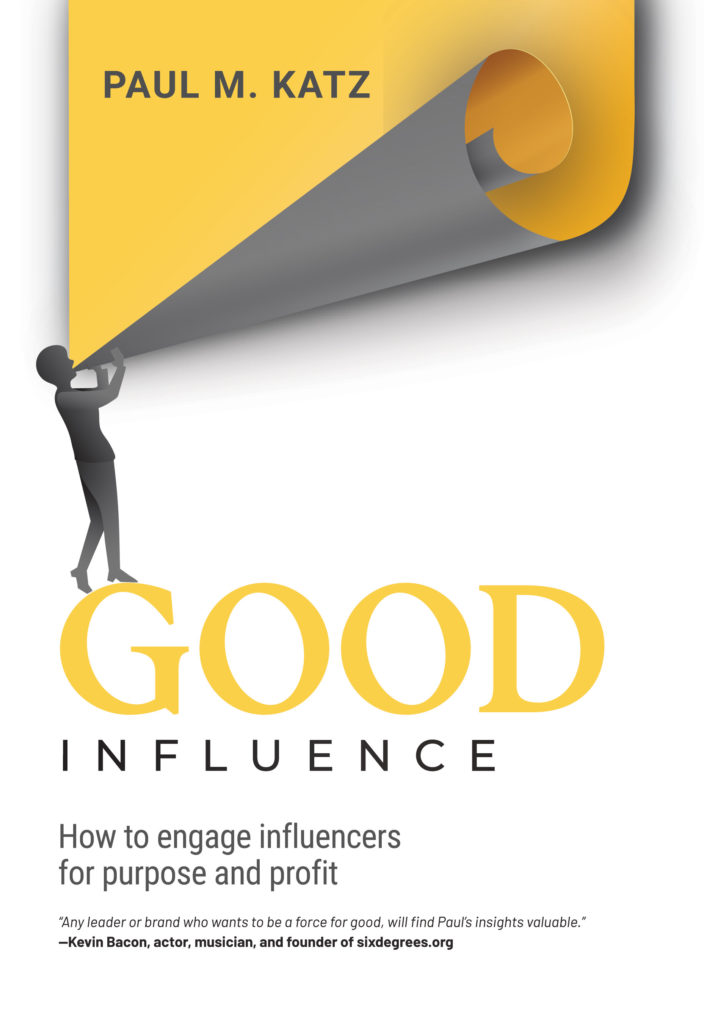 Flat version of the front cover of Good Influence