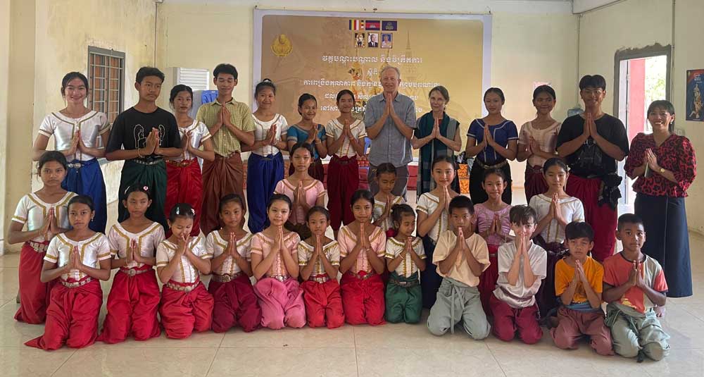 Cambodia Living Arts School Visit