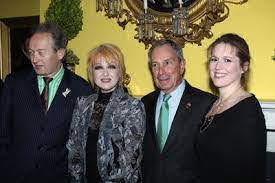 Gammy nominee and advocay event with Cyndi Lauper and  Michael Bloomberg