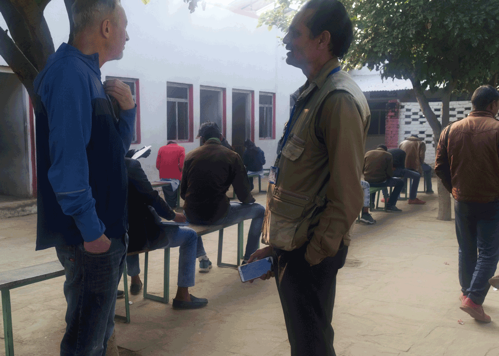Speaking with school founder Rana Bhinsingh